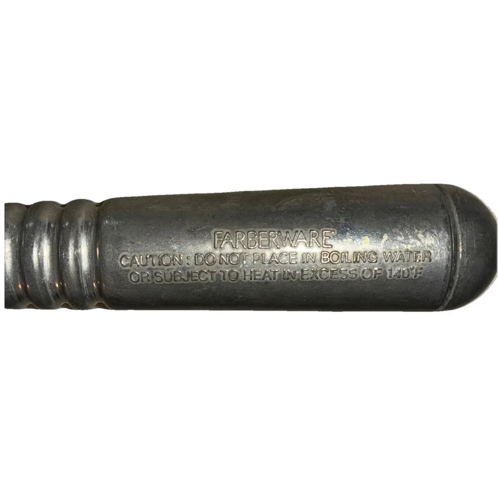 Farberware Ice Cream‎ Scoop Egg Shaped Parlor Cast Aluminum 7
